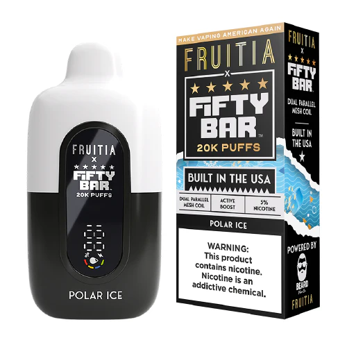 Polar Ice Fruitia X Fifty Bar V2 | Fifty Bar Vape Polar Ice Fruitia X Fifty Bar V2 | Fifty Bar Vape