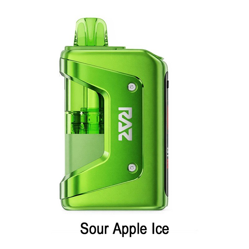 Sour Apple Ice RAZ Vue 50K Disposable Vape Kit