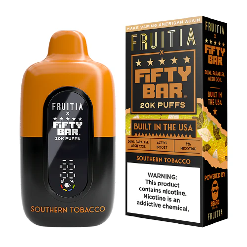 Southern Tobacco Fruitia X Fifty Bar V2 | Fifty Bar Vape Southern Tobacco Fruitia X Fifty Bar V2 | Fifty Bar Vape