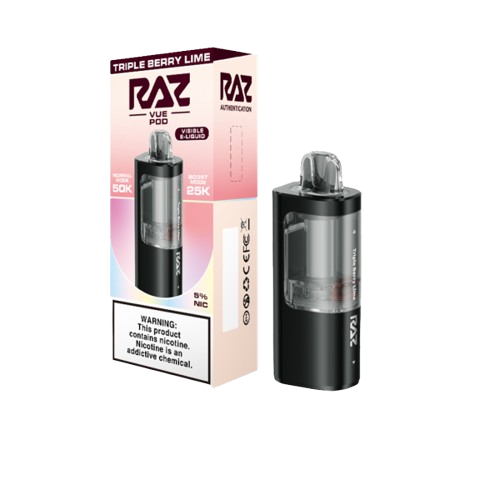 Triple Berry Lime RAZ VUE Pod | Disposable Pods