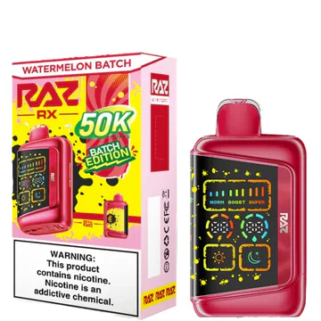 Watermelon Batch Raz RX 50K Puffs Disposable Vape – Batch Edition