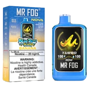 Banana Mr Fog Nova Steezy Edition 36K Puffs Disposable Vape
