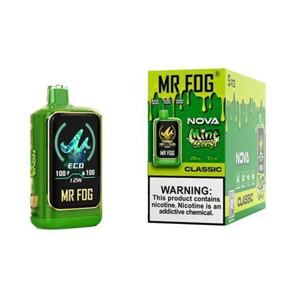 Classic Mr Fog Mint Steezy Series 36K Disposable