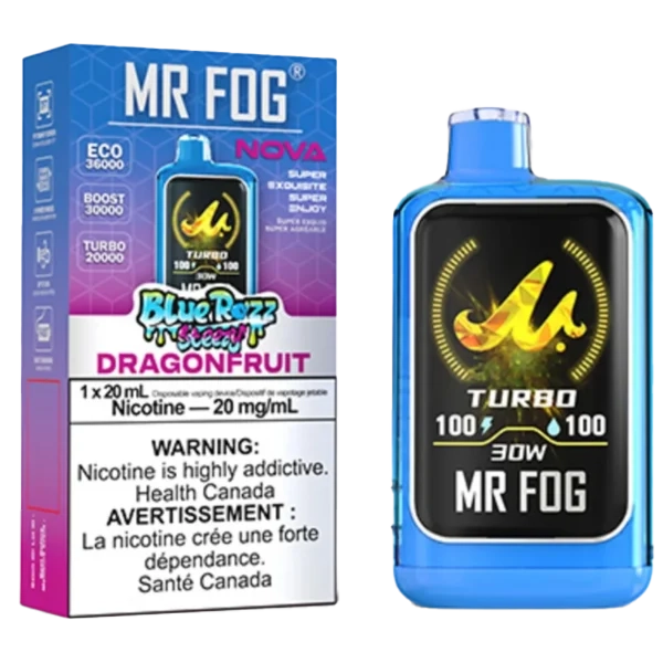 Dragonfruit Mr Fog Nova Steezy Edition 36K Puffs Disposable Vape