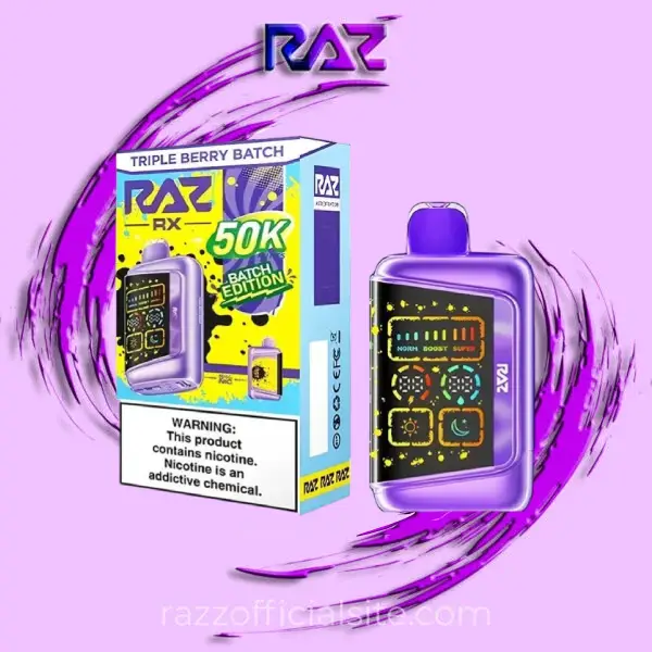 Triple Berry Batch Raz RX 50K Puffs - Batch Edition