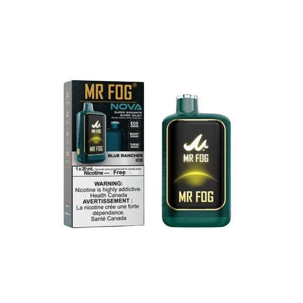 erasebg-transformed-28.webp Blue Rancher Ice Mr Fog Nova 36K Puffs Disposable Vape - 20mL